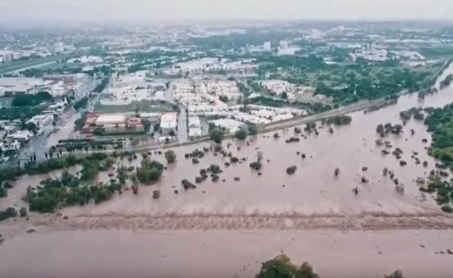 inundacion sinaloa dron redis