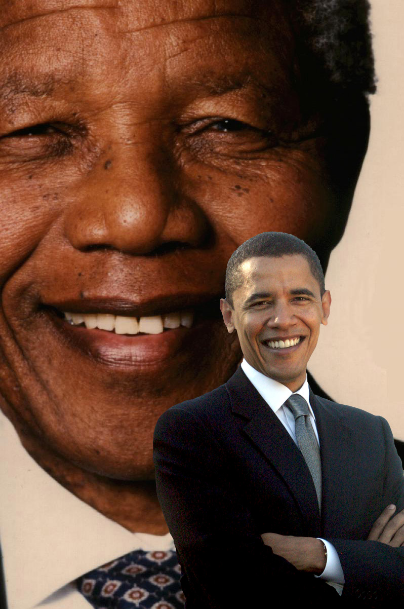 obama mandela